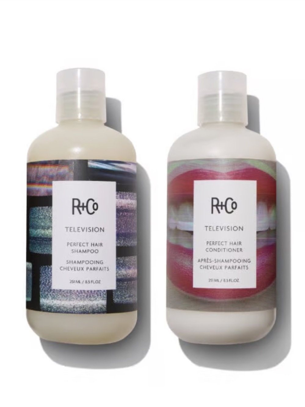 NEW! R+Co Television Perfect Hair Shampoo + Conditioner Set